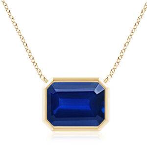 Blue Sapphire Pendant