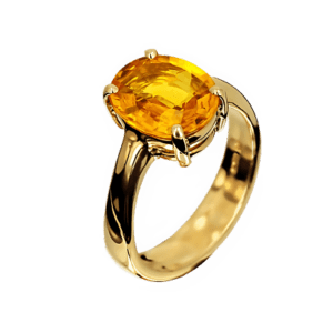 Yellow Sapphire Ring