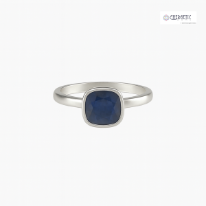 Natural Blue Sapphire Cushion Mixed Cut