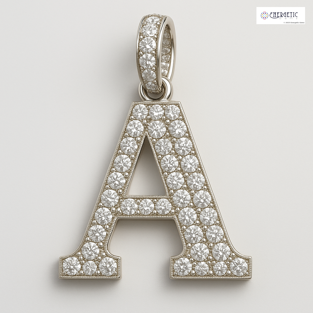 Diamond Alphabet Pendants (A–Z Collection)