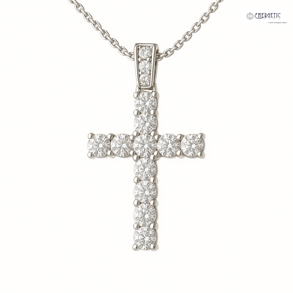 Diamond Cross Pendant 