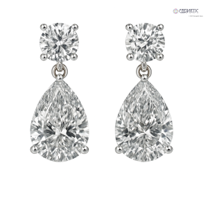 Diamond Drop Earrings