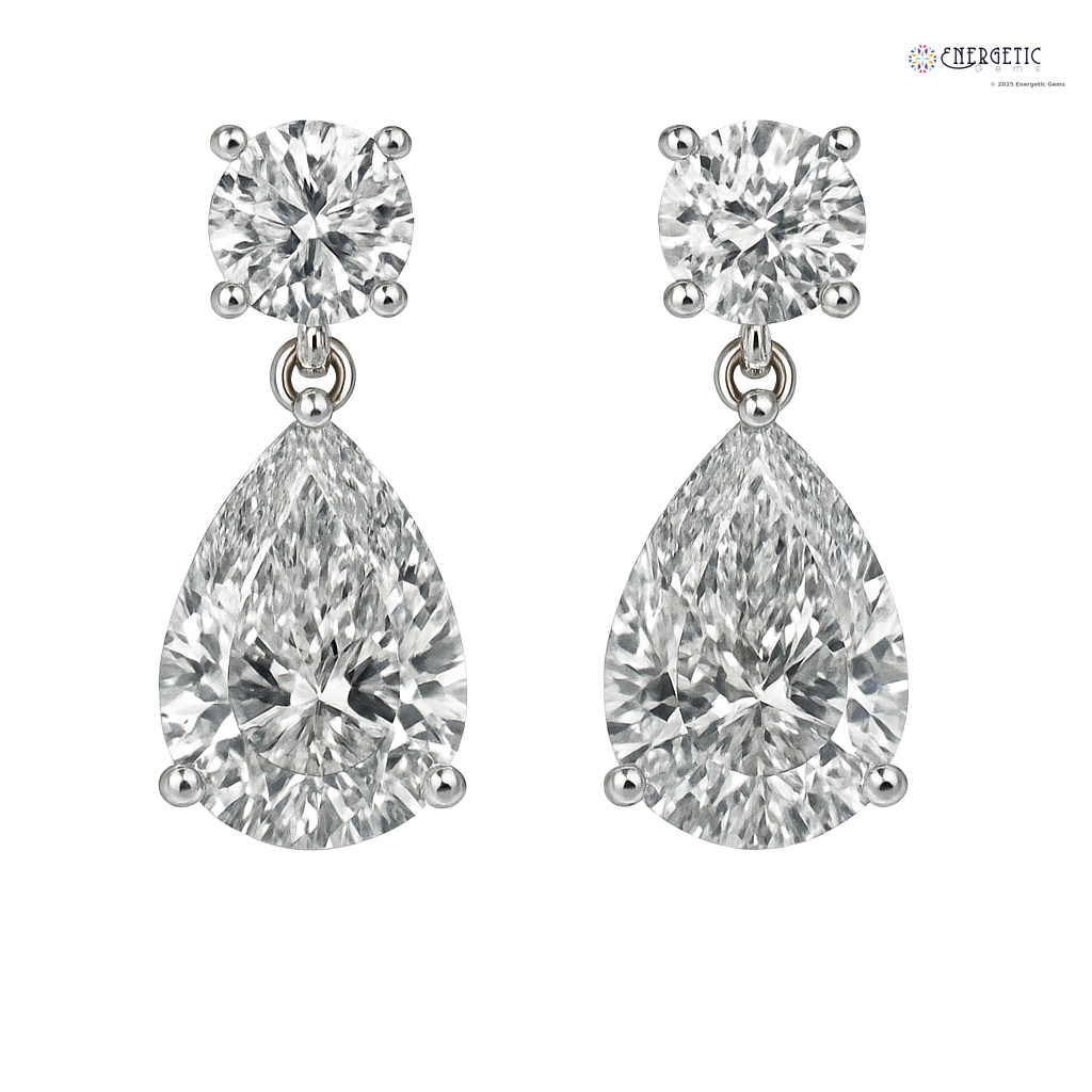Diamond Drop Earrings