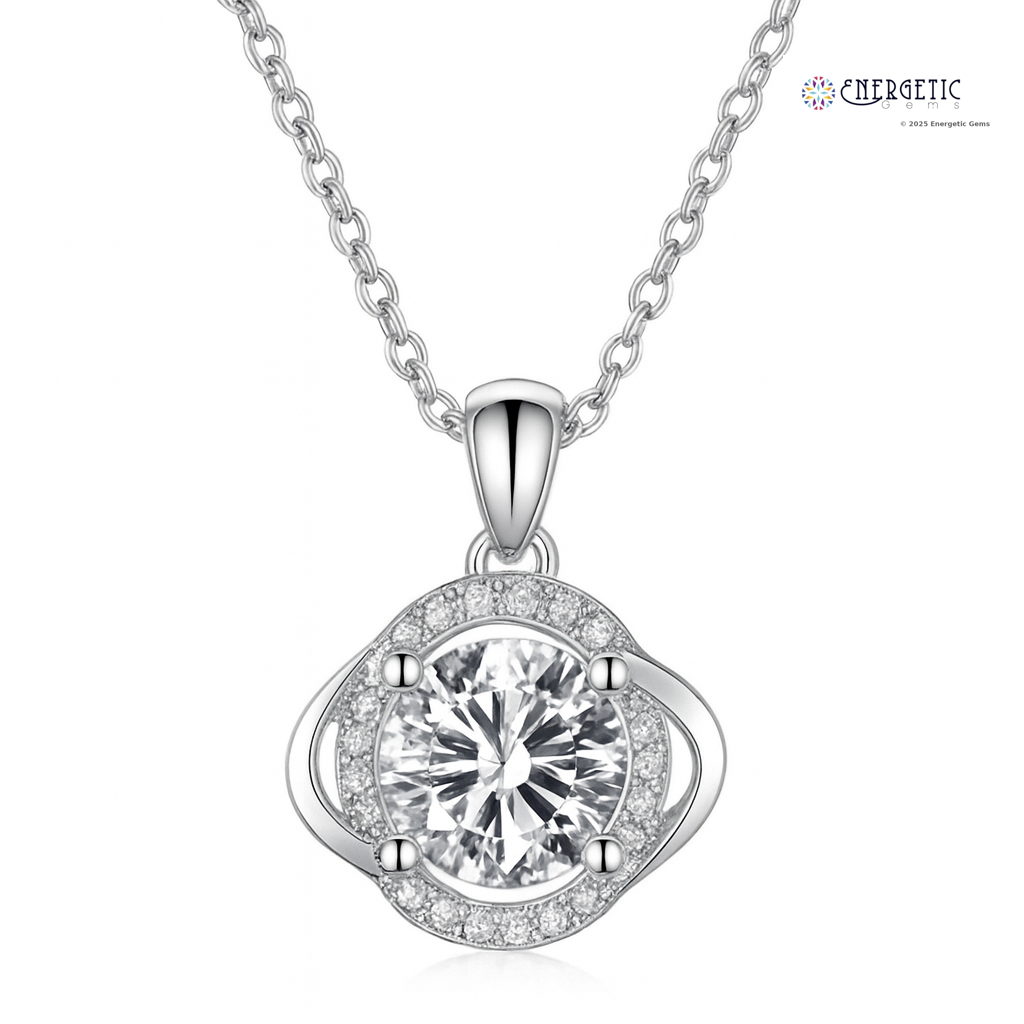 Platinum Diamond Pendant Necklace
