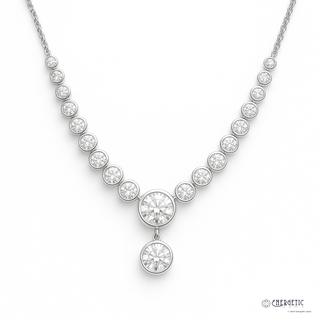 Diamond Station Necklace