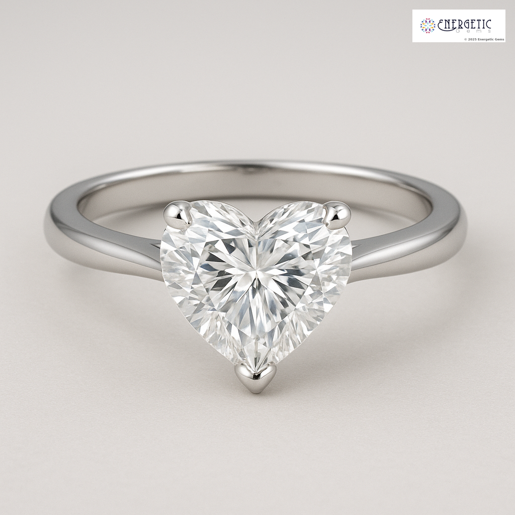 Heart-Shaped Diamond Ring