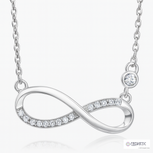 Infinity Diamond Necklace