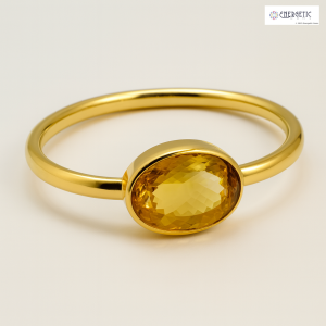 Natural Round Citrine Bracelet