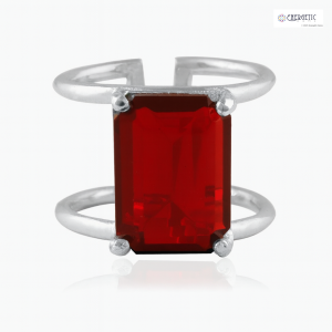 Natural Ruby Statement Ring